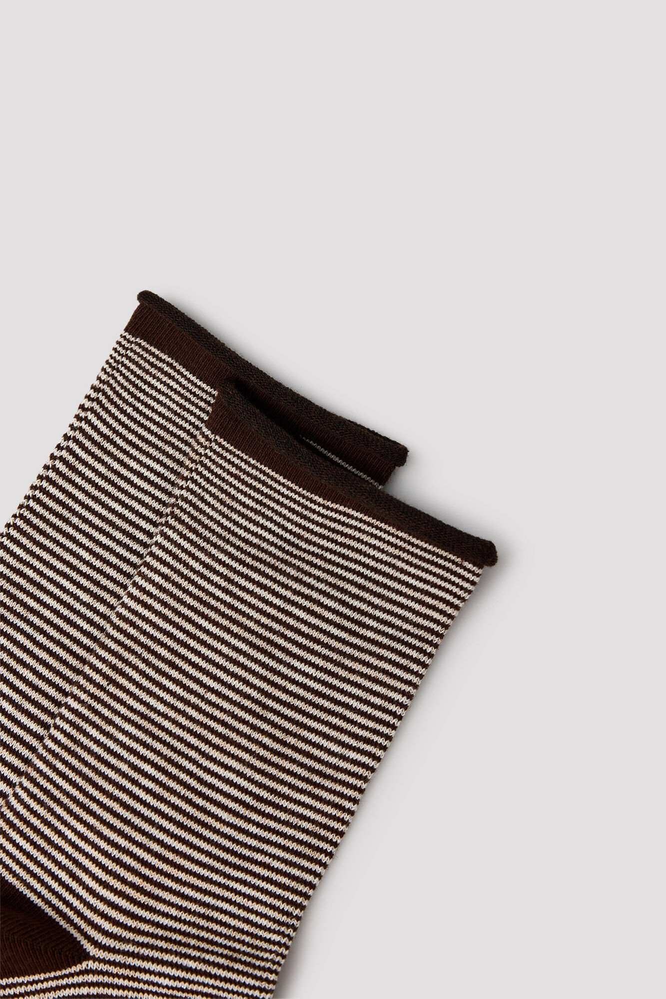 Cortefiel Lurex striped long socks