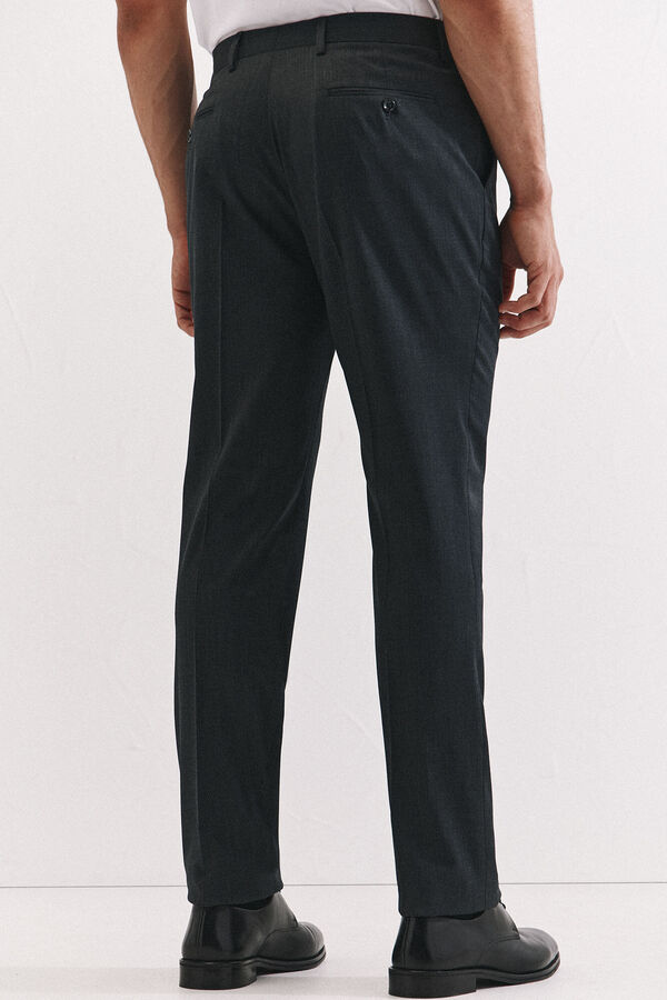 Cortefiel Plain coolmax pants Dark grey