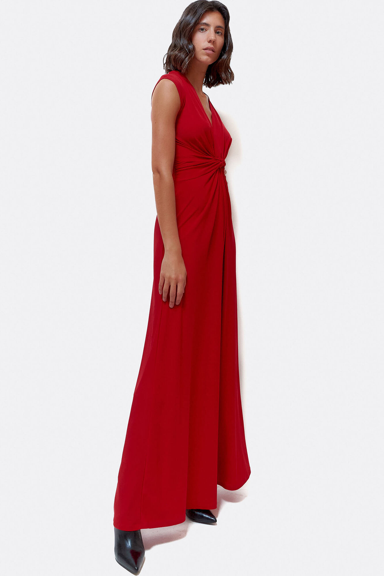 Cupl&eacute; Macac&atilde;o em malha com n&oacute; &agrave; frente