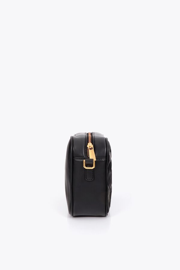 Lola Casademunt Monogram basic crossbody Black