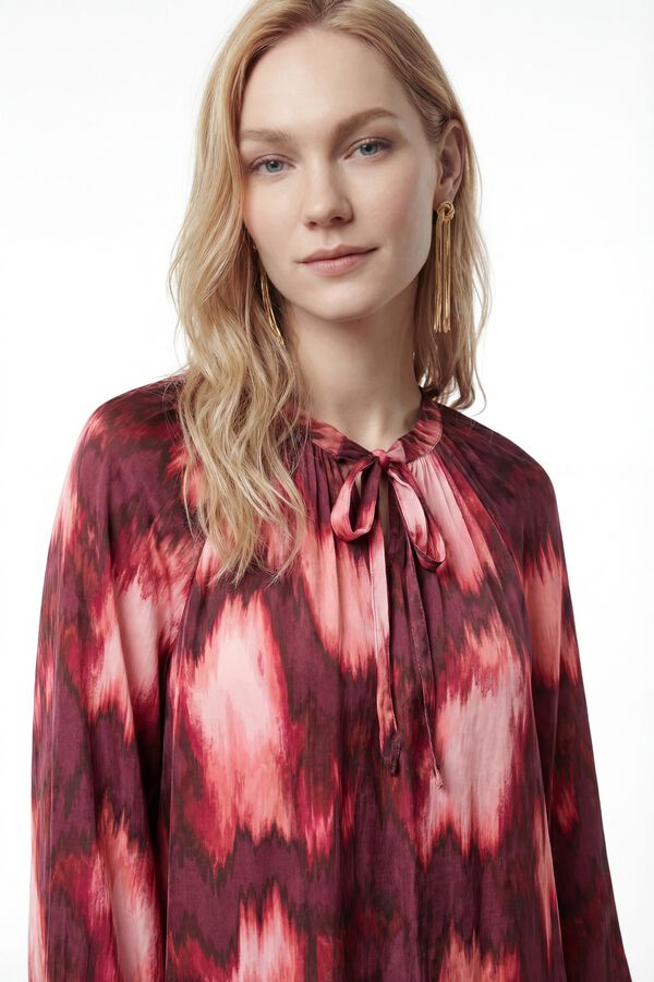 Vero Moda Long sleeve puffed puff top Purple