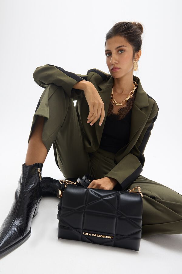 Lola Casademunt Puffer crossbody bag Black