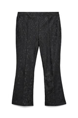 Vero Moda Curve Calça plus size de renda renda Preto