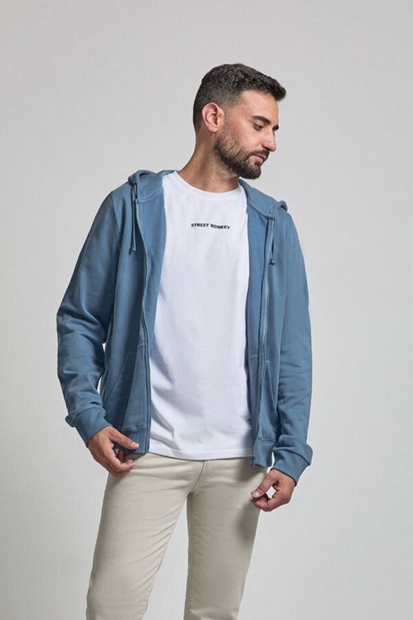 Street Monkey Sweatshirt logo Azul