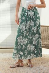 Pol&iacute;n Et Moi Saia comprida Catalina Azul