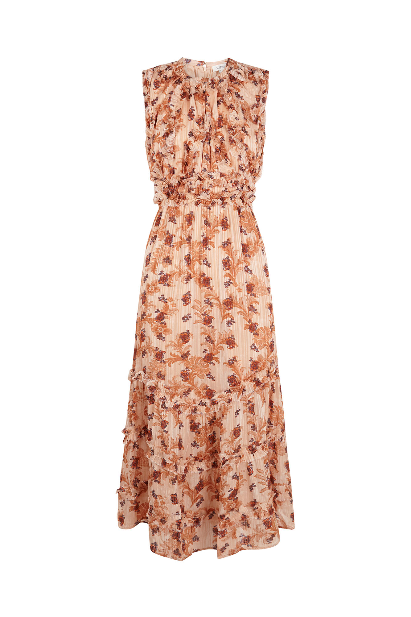 Slowlove Vestido fluido estampado