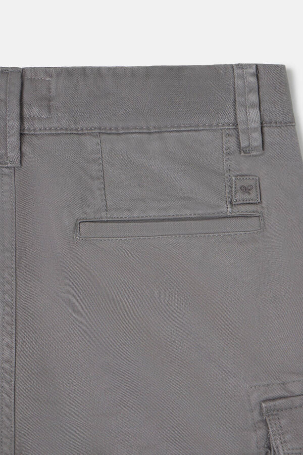 Silbon Bermuda cargo Gris