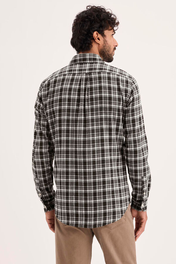 Dockers Camisa slim fit Cinzento