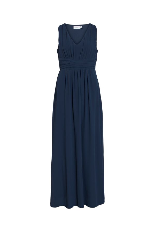 Vila Vestido comprido de festa Azul