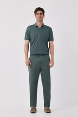 Cortefiel Lightweight regular jogger Kaki
