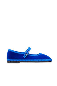 Flabelus Veludo Mary Janes