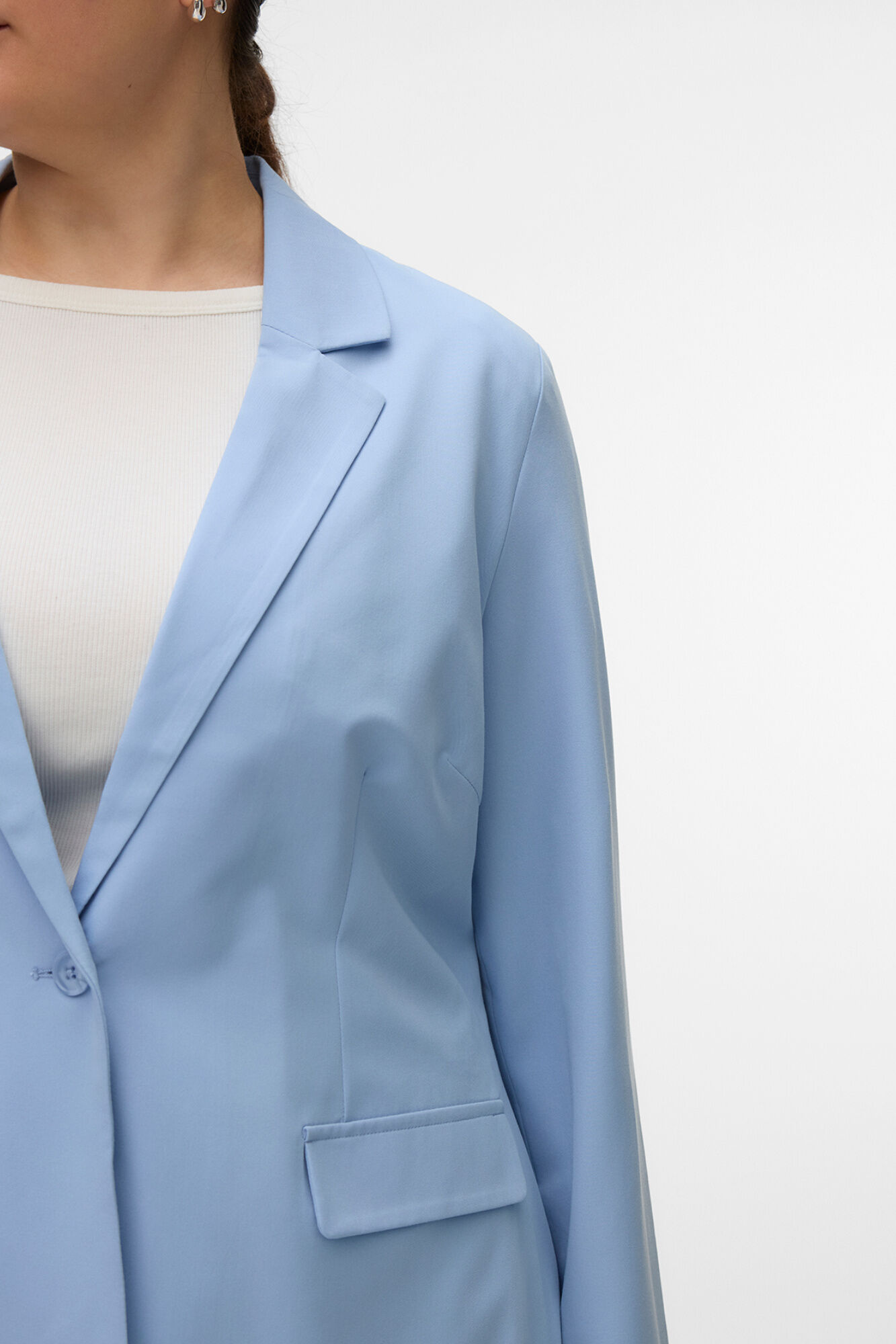 Vero Moda Curve Blazer manga comprida tamanho grande