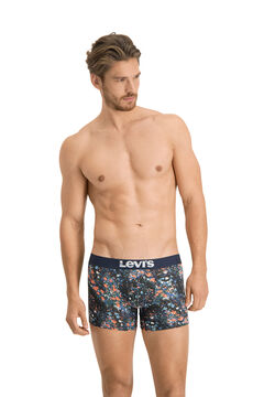 Cortefiel Levi's flower cloud boxers for men. Pack of 2 Navy