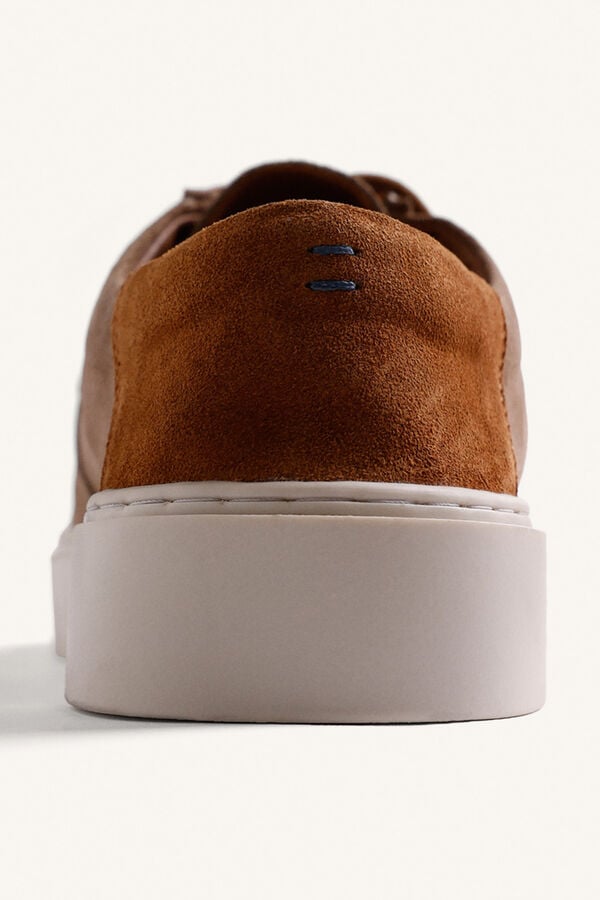 Gioseppo Sapatos estilo wallabees Castanho