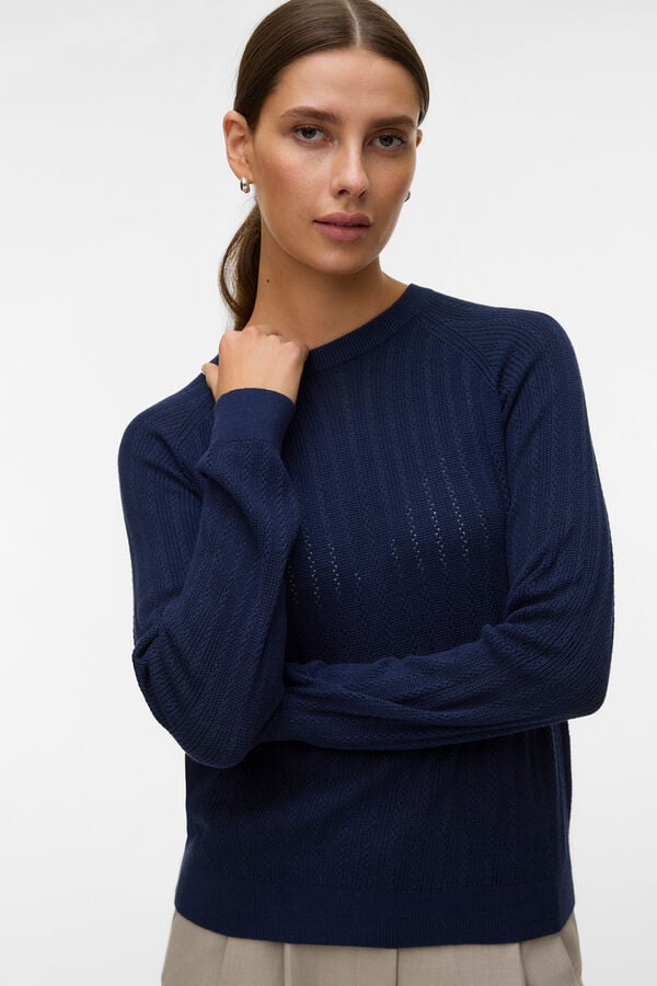 Vero Moda Fine knit jumper Navy