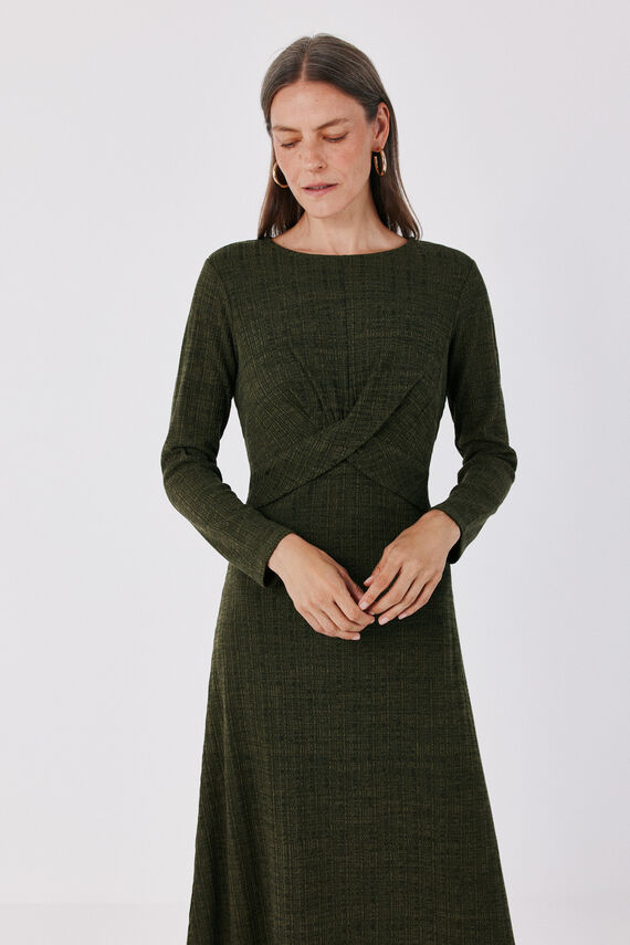 Vestido nudo cintura
