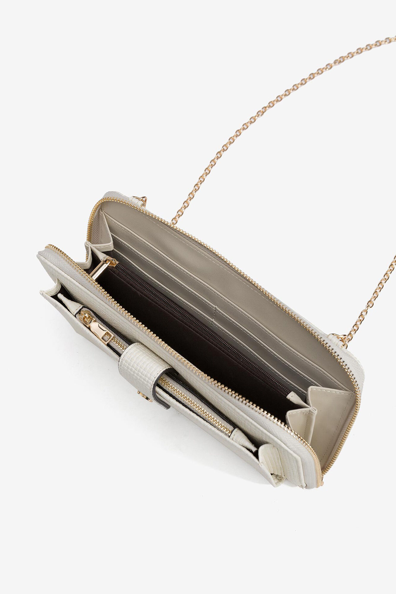 Vilanova Monedero efecto cuero texturizado