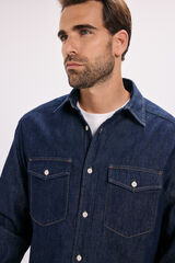 Jack & Jones Camisa regular fit denim Azul marino