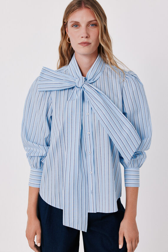 Blusa rayas lazada