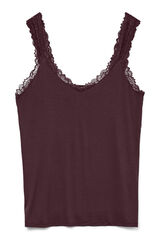 Vero Moda Curve Top renda Curve Roxo
