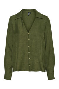 Vero Moda Camisa de manga manga comprida com decote em decote 