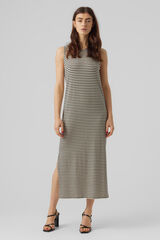 Vero Moda Vestido midi Tencel Cinzento