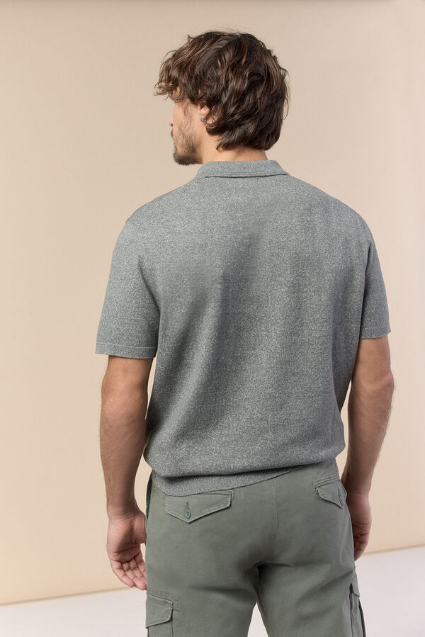 OOTO Camisola polo manga curta tor&ccedil;al Verde