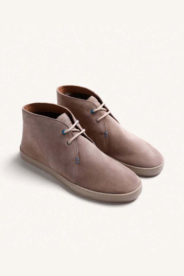 Gioseppo Botins de pele Castanho