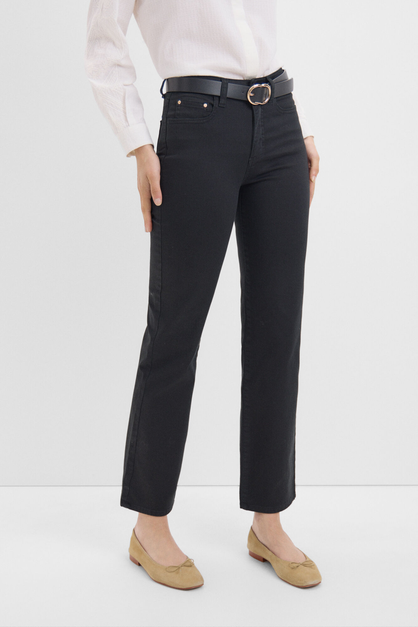Pantalones Sensational Recto Pantalones de mujer Cortefiel