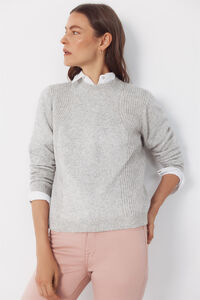 Cortefiel Combined knit jumper