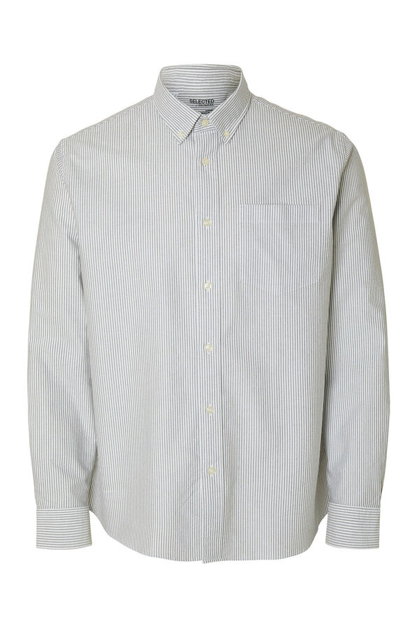 Selected Regular Fit Oxford Shirt  Multicolour