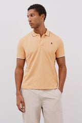 Cortefiel Polo piqué tips Orange