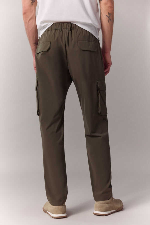 OOTO Technical cargo trousers Kaki