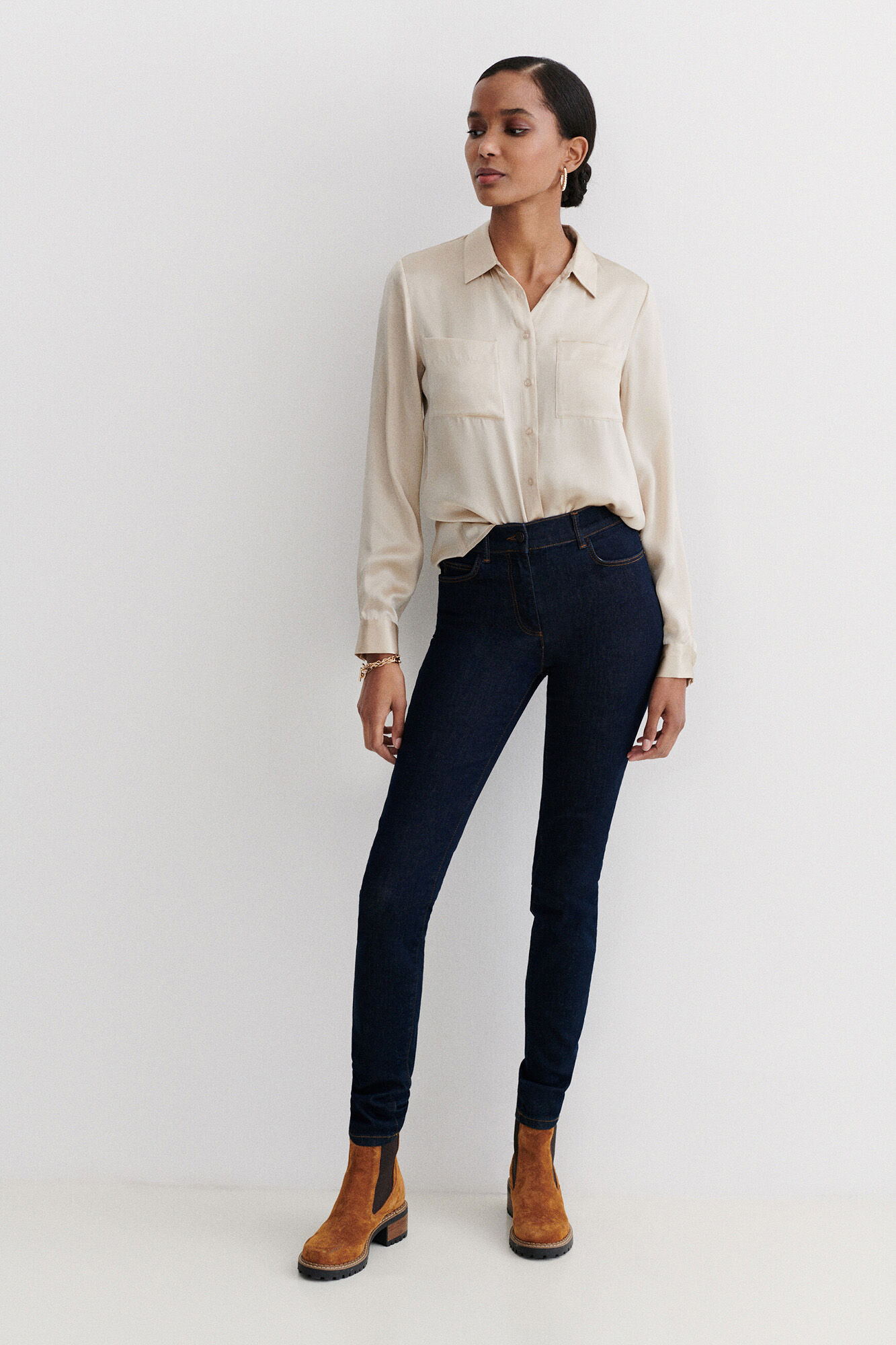 Caroll Camisa de seda