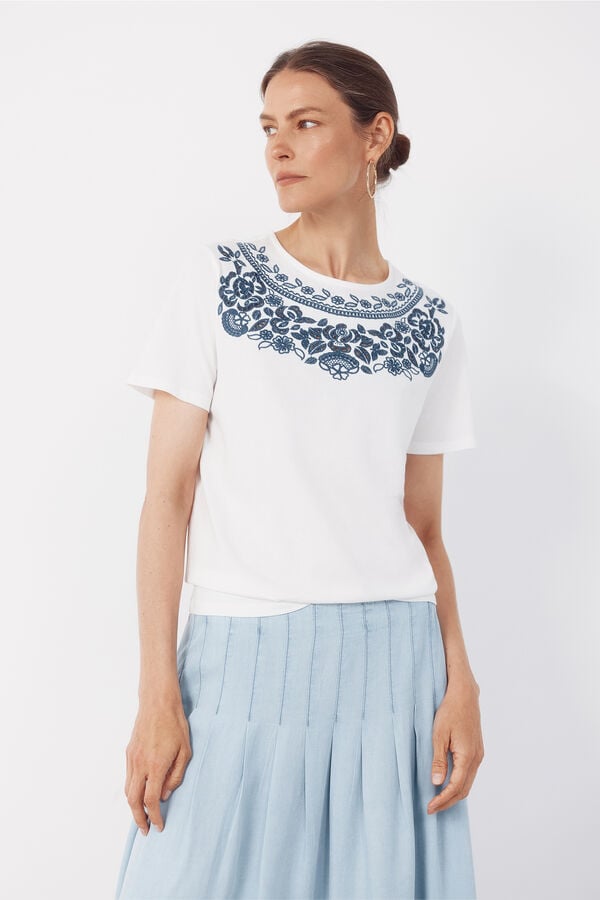 Cortefiel Printed t-shirt Multicolour
