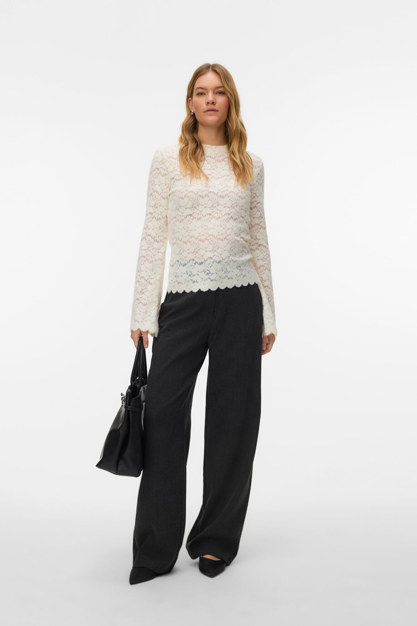 Vero Moda Cal&ccedil;a de vestir perna reta