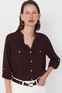 Cortefiel Rustic long-sleeved shirt