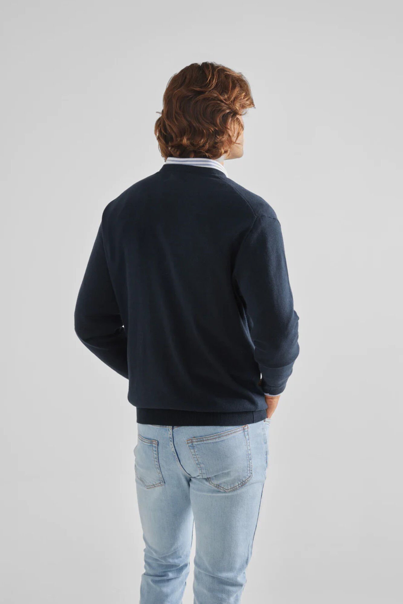 Plain navy store blue jumper