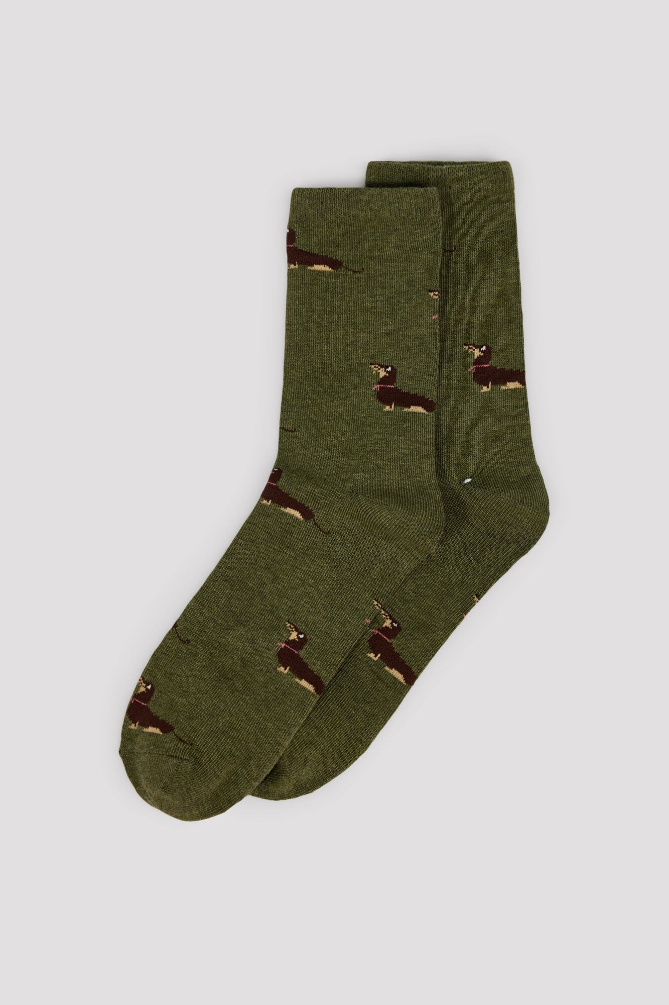 Cortefiel Dachshund long socks