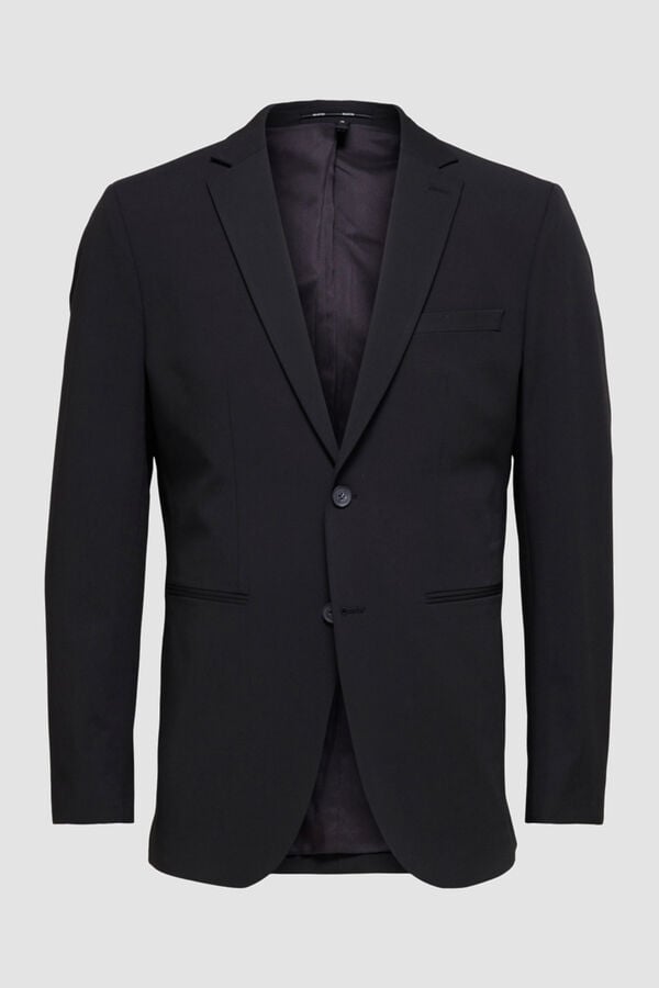 Cortefiel Blazer Slim Fit  Preto