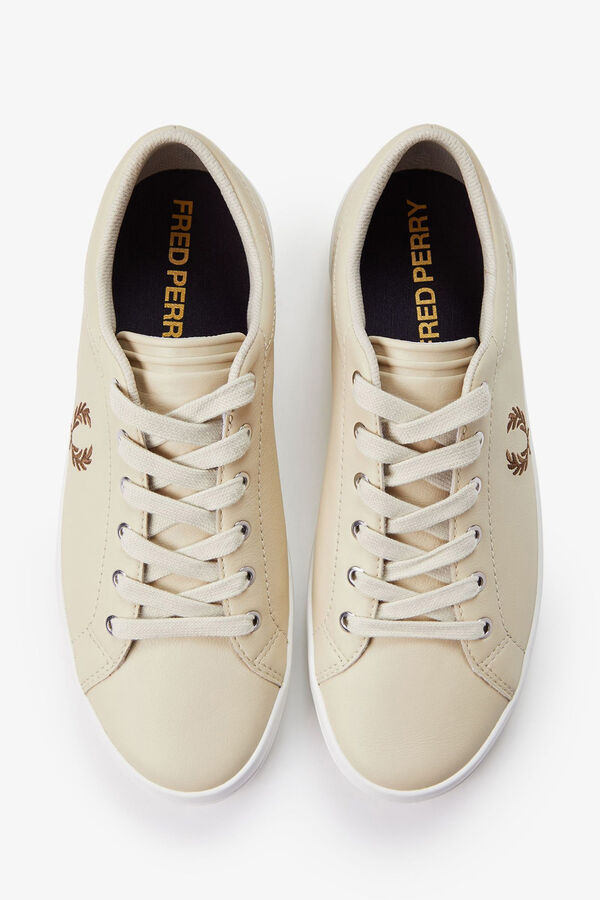 Fred Perry Sapatilhas Baseline pele Tostado