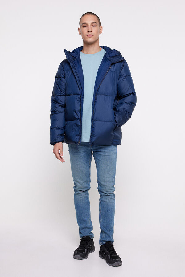 Columbia Casaco acolchoado com capuz Columbia Puffect™ para homem Azul