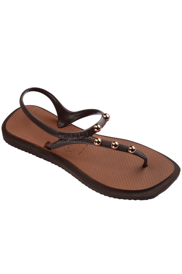 Havaianas Sand&aacute;lias Flash Fusion Castanho