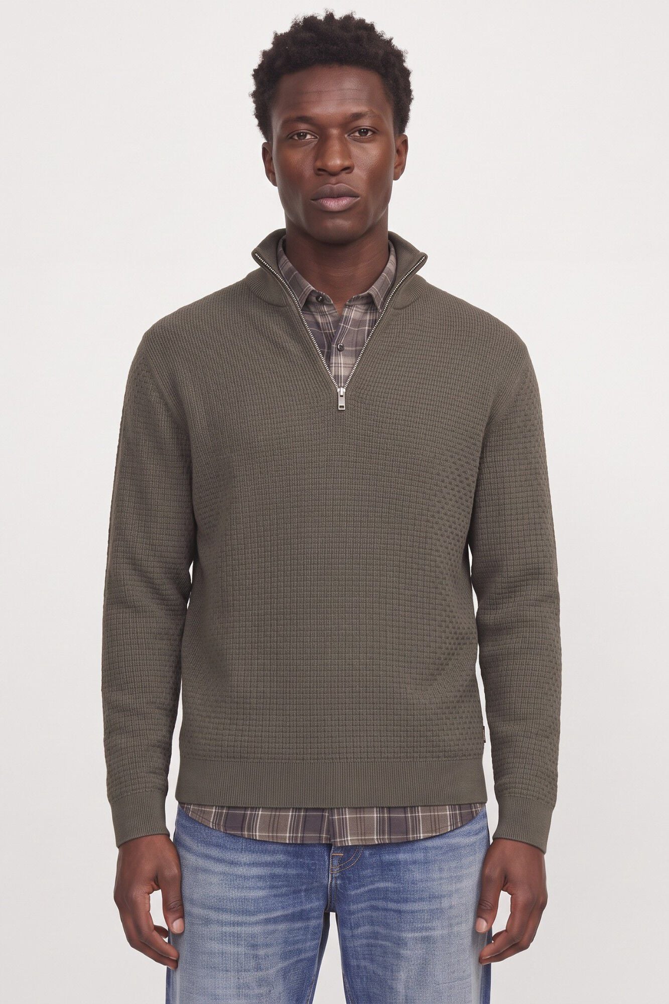 Jack & Jones Camisola regular em algod&atilde;o org&acirc;nico