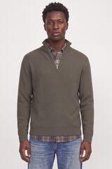 Jack & Jones Camisola regular em algod&atilde;o org&acirc;nico Cinzento