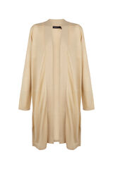 Cortefiel Fine knit jacket Nude
