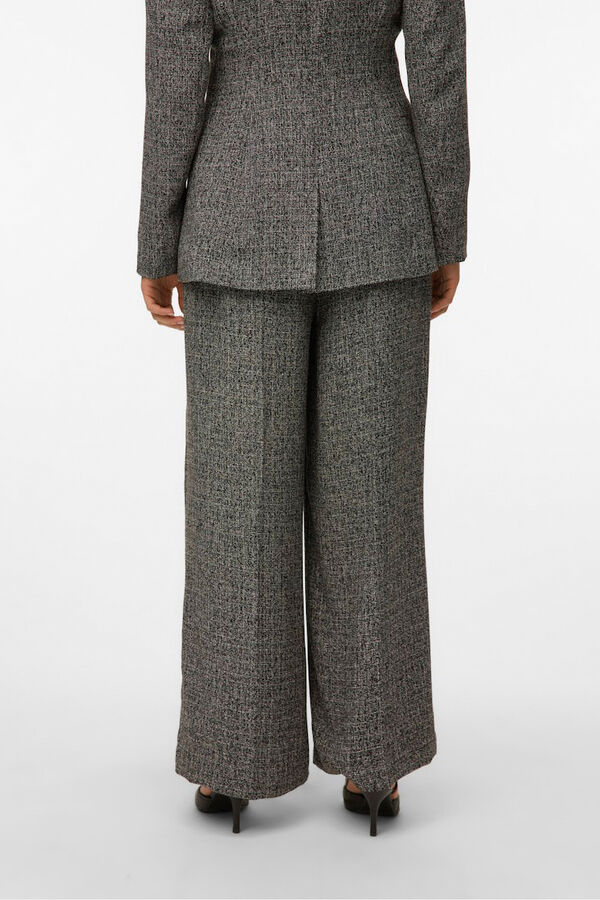 Vero Moda Calça compridas com efeito manchado Preto