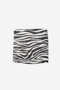 Cortefiel cachecol com estampado de zebra