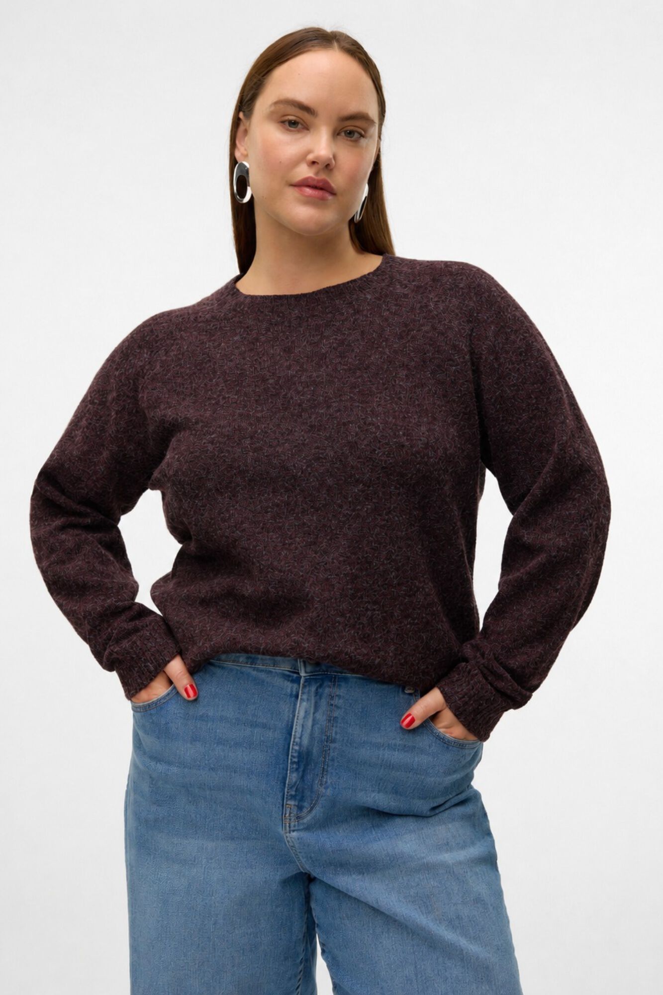 Vero Moda Curve Camisola de malha soft touch