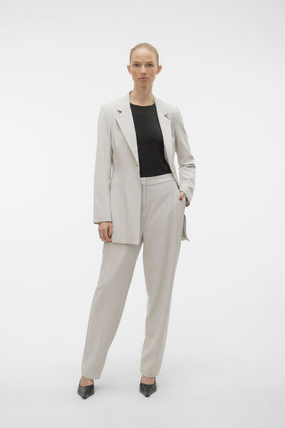 Cortefiel Suit trousers Grey